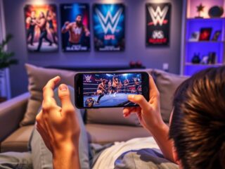 Assistir WWE online pelo celular