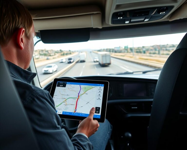 Aplicativo de GPS para caminhões
