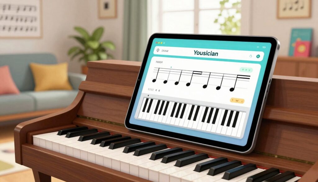 Yousician app para tocar teclado
