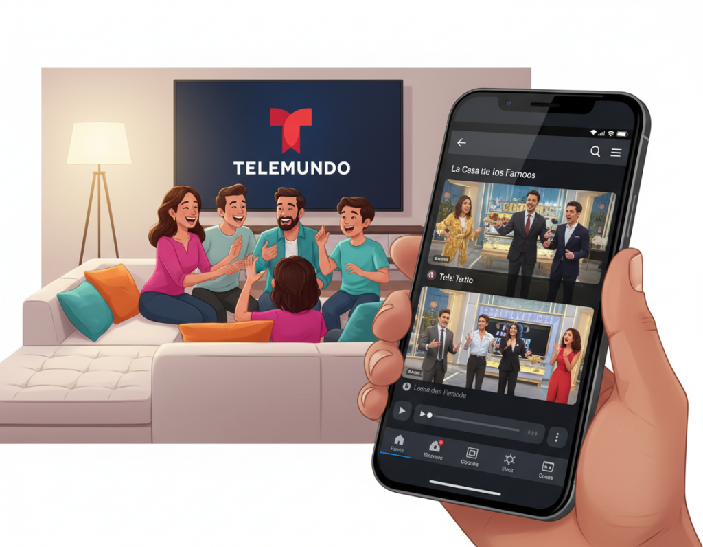 Telemundo app para casa famosos