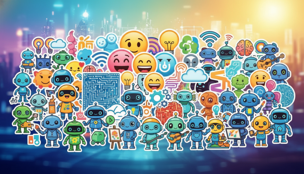 inteligência artificial stickers