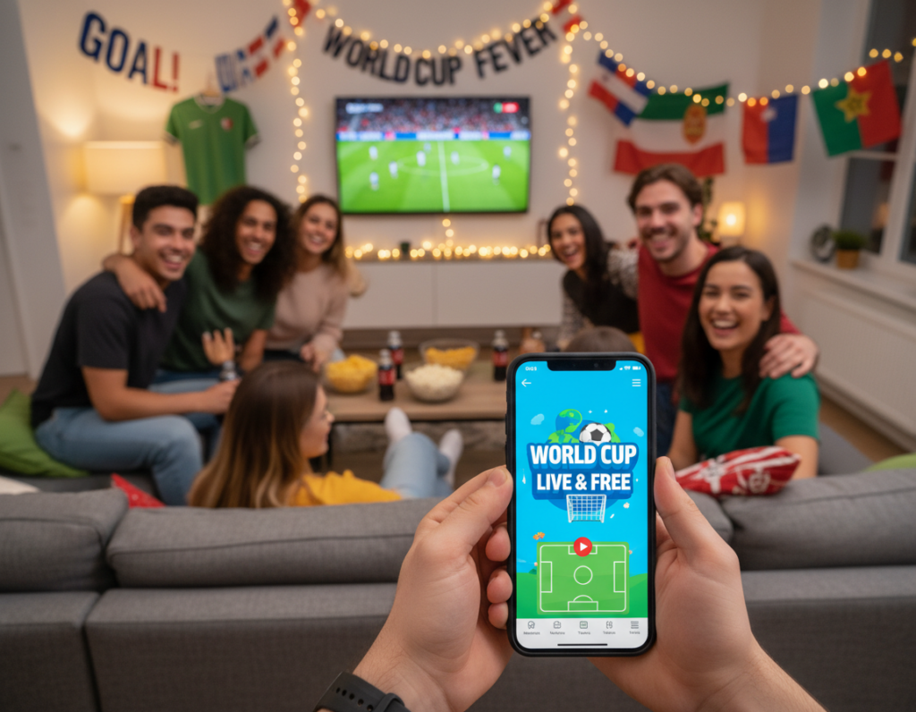 app grátis para ver copa