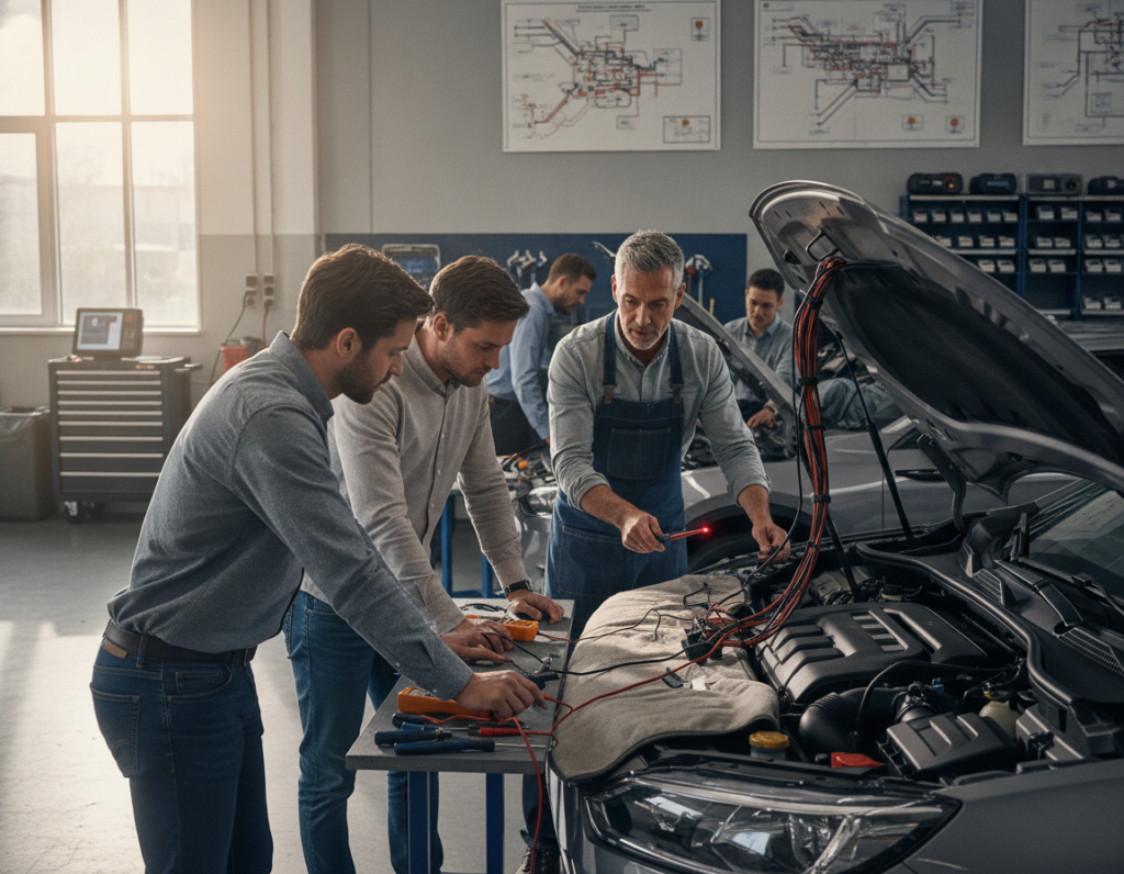 Curso grátis de Elétrica Automotiva com certificado